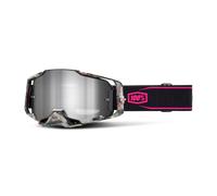 Masque Cross 100% Armega -Écran Miroir Argent Sarcelle Sarcelle
