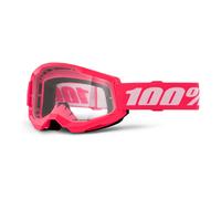 Masque cross 100% STRATA 2 Rose - Clair 2025