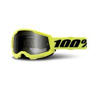 Masque Cross 100% Strata 2 Sable jaune néon jaune néon