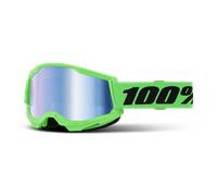 Masque cross 100% Strata 2 Vert Néon Vert Néon