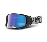 Alpinestars Supertech Atrox Mirror Lunettes de motocross, Noir/Argent, Taille unique