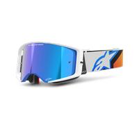 ALPINESTARS Lunette / Masque Supertech Corp Blue / Orange / Mirror Blue Lens 2025