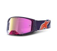 Alpinestars Supertech Hiten Mirror Lunettes de motocross, violet/rouge, Taille unique