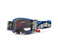 Masque Cross Alpinestars Supertech Stream Bleu Bleu