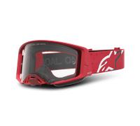 Alpinestars Supertech Vesta Lunettes de motocross, Rouge/Blanc, Taille unique