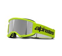 Masque Cross Alpinestars Vision 3 Wordmark Jaune Fluo Jaune Fluo