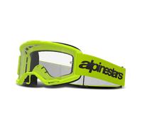 §Masque Cross Alpinestars Vision 3 Wordmark Yellow Fluo-Clear§