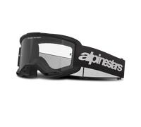Alpinestars Vision 3 Wordmark, lunettes de protection Noir/Blanc Net Noir/Blanc Net