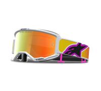 Alpinestars Masque Vision 5 Drag Orange Red Mirror Red, Taille: One Size