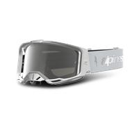 Alpinestars Vision 8 Amber Off-road Goggles Blanc Mirror Silver