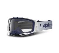 Alpinestars Vision 8 Amber Off-road Goggles Blanc,Bleu Clear