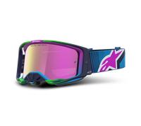 Alpinestars Vision 8 Maven Mirror Lunettes de motocross, bleu/violet, Taille unique