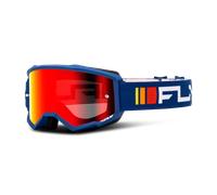 Masque Cross FLY Racing Zone Bleu marine/Blanc Bleu marine,Blanc