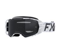 FXR Factory Ride Graphic Lunettes de motocross, gris-blanc pour homme