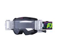 FXR Maverick Prime Roll-Off Sketchy Lunettes de motocross, transparent pour homme