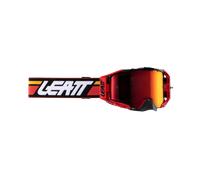 Leatt Velocity 6.5 Iriz Red, lunettes miroirs Rouge/Noir/Blanc Rouge Réfléchissant Rouge/Noir/Blanc Rouge Réfléchissant