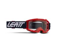 Masque vtt leatt vizion 3 5 rouge clear