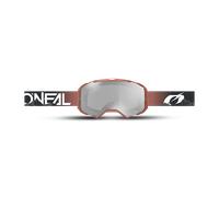 O'Neal Lunettes de protection B-22 Covert Taille unique Noir/Rouge foncé