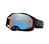Oakley Airbrake MX Blackout, lunettes Prizm Noir Bleu/Violet Réfléchissant Noir Bleu/Violet Réfléchissant