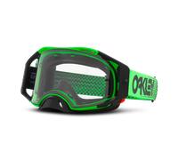 Masque oakley airbrake mx moto green clear ref oo7046 d9