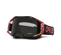 Masque Oakley Airbrake MX Rouge Eddie avec lentille Dark Grey