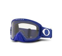 Oakley O Frame 2.0 Pro Clear Lunettes de motocross, blanc-bleu pour homme