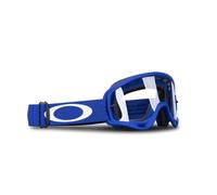 Masque oakley o frame mx moto bleu transparent ref oo7029 62
