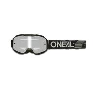 ONeal B-10 Solid, lunettes miroirs Noir/Blanc Argent Réfléchissant Noir/Blanc Argent Réfléchissant
