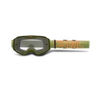 O'Neal Masque VTT B-10 Striped Vert – Lentille Clear