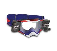 §Masque Cross Progrip 3309RO RAPID Roll-Off Bleu-Rouge-Blanc§
