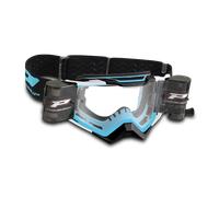 §Masque Cross Progrip 3309RO RAPID Roll-Off Turquoise-Noir-Blanc§
