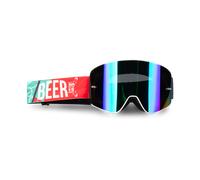 §Masque Cross Raven Edge Magnetic Beer - Écran Miroir Vert§
