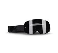 §Masque Cross Raven Edge Magnetic Blackout - Écran Miroir Noir Fumé§