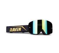§Masque Cross Raven Edge Noir-Or§