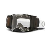 Oakley Airbrake MX Tuff Blocks, lunettes de protection Blanc/Gris/Noir Net Blanc/Gris/Noir Net