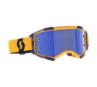 Masque Cross Scott Fury Chrome Jaune Foncé/Bleu Foncé Jaune Foncé,Bleu Foncé