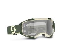 Scott Fury LS, lunettes de protection Taille unique Vert/Beige Gris Teinté Vert/Beige Gris Teinté