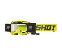 Shot Iris 2.0 Solid Roll-Off Lunettes de motocross, transparent