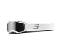Shot Iris 2.0 Tech Lunettes de motocross, gris-blanc