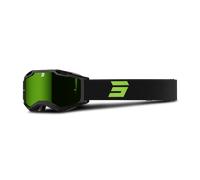 Shot Iris 2.0 Tech Lunettes de motocross, noir-vert