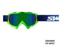 Masque cross SWAP'S PIXEL Vert + Ecran Iridium Vert PRÉ-MONTÉ