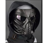 Masque d'airsoft, masque de crâne, cagoule pour accessoires de cinéma et autres activités de plein air, jeu de rôle d'Halloween