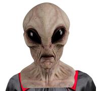 Masque d'alien - Masque intégral réaliste en latex pour Halloween - Masques effrayants avec matériau doux pour la peau - Masque de costume d'alien terrible pour adultes - Idéal pour Halloween