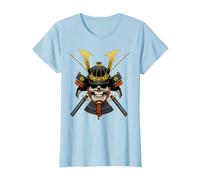 Masque d'anime japonais - Motif crâne - Samouraï - Oni monstre. T-Shirt