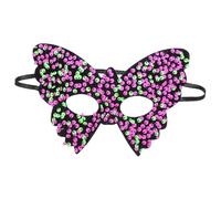 Masque de Bal Masqué pour Femmes, Plastique Sequins Ambiance Halloween | Léger Bande Élastique, Tenue Sûre et Confortable, Style Élégant pour Mariage, Fêtes et Lady Mascarade