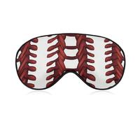 Masque de baseball à lacets pour homme et femme, respirant et réglable, masque de sommeil ultra doux, bandeau de voyage léger pour avion, sieste, sommeil nocturne