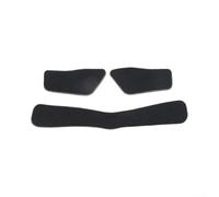 Masque de basket-ball avec nez - Protection sportive en polycarbonate pour football et baseball - Design respirant pour la récupération des blessures - Taille unique Noir (bande noire)