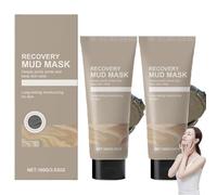 Masque de boue de récupération hydratant et hydratant Masque de boue nettoyant Contrôle de l'huile Masque d'argile de boue Masque de boue de soulagement nettoyant en profondeur pour tous les types de
