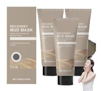 Masque de boue de récupération hydratant et hydratant Masque de boue nettoyant Contrôle de l'huile Masque d'argile de boue Masque de boue de soulagement nettoyant en profondeur pour tous les types de
