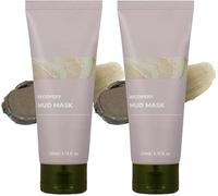 Masque de boue de soulagement, masque de boue de récupération pelable, masque d'argile de contrôle du sébum pour les points noirs, nettoyant en profondeur hydratant et hydratant pour les pores